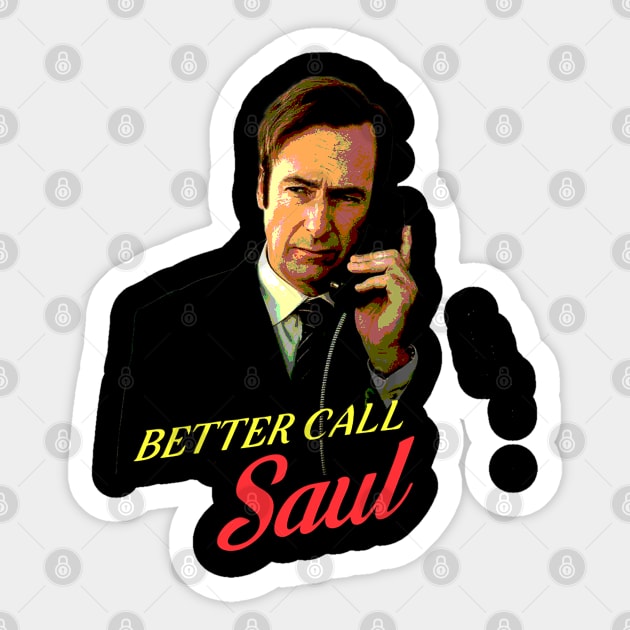 Better Call Saul Sticker by Stevendan